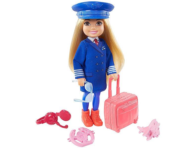 Barbie  Karrieren Pilotin Puppe 