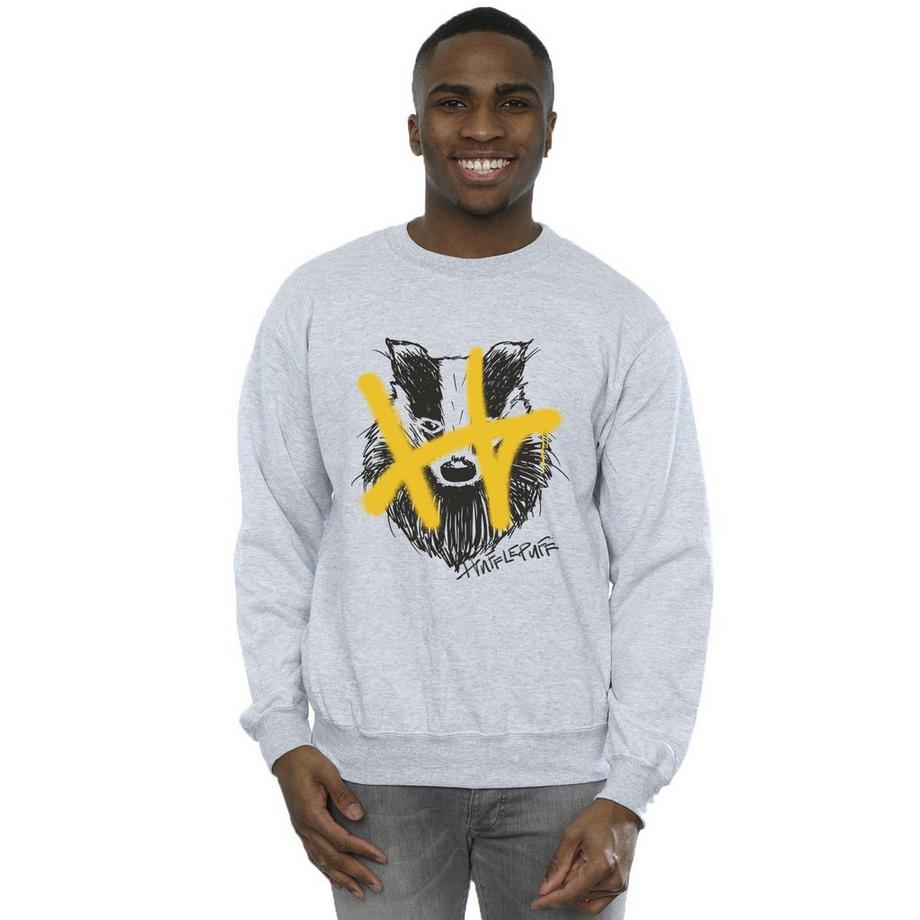 HARRY-POTTER Felpa Hufflepuff  