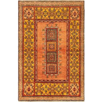 Handgemachter Teppich Kashkuli