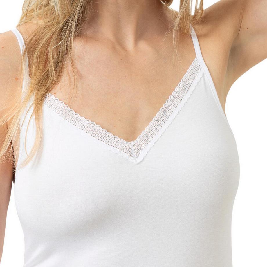 mey  Modal Lace lot de 3  - tops à bretelles spaghetti 