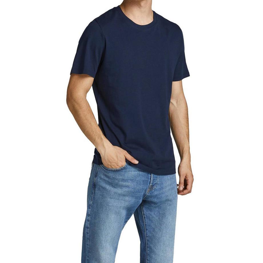 JACK & JONES T-shirt  Pack de 10 Confortable à porter-JJEORGANIC BASIC TEE O-NECK 10PK  