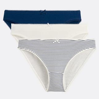 La Redoute Collections Lot de 3 Slips  