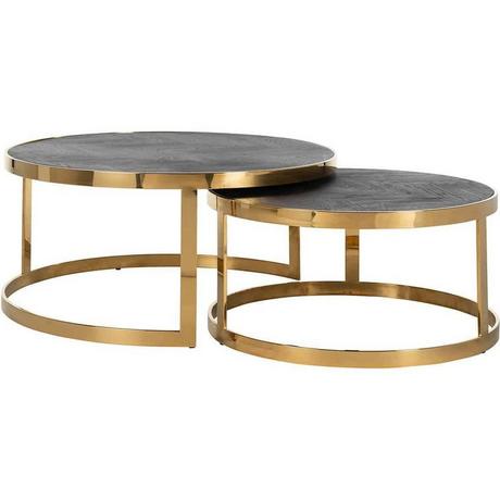 mutoni Table basse Blackbone (série de 2)  