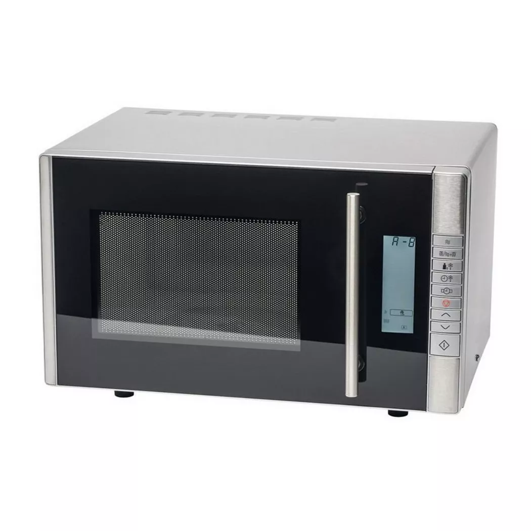 MEDION MD 14482 Schwarz, Edelstahl Grill-Mikrowelle Arbeitsplatte 20 l 800 W