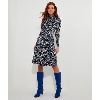 Joe Browns  Florales Kleid mit Kragen und Reißverschluss 