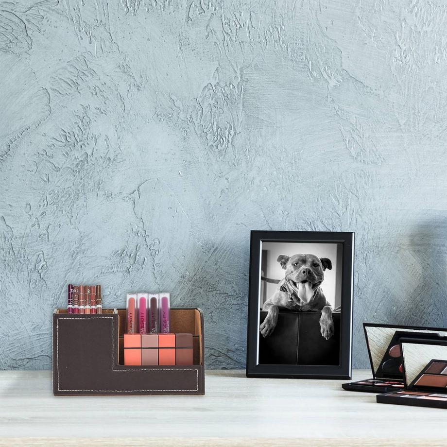 B2X Schreibtisch-Organizer Kunstleder  