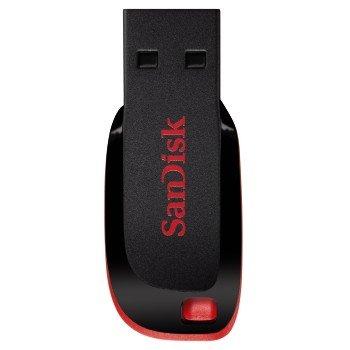 SanDisk  SanDisk Cruzer Blade unità flash USB 64 GB USB tipo A 2.0 Nero, Rosso 