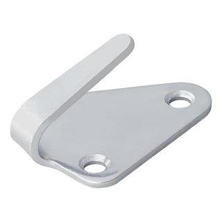 Pricenet Gancio per corda in metallo 40x45mm piegato 10 pezzi in blister  