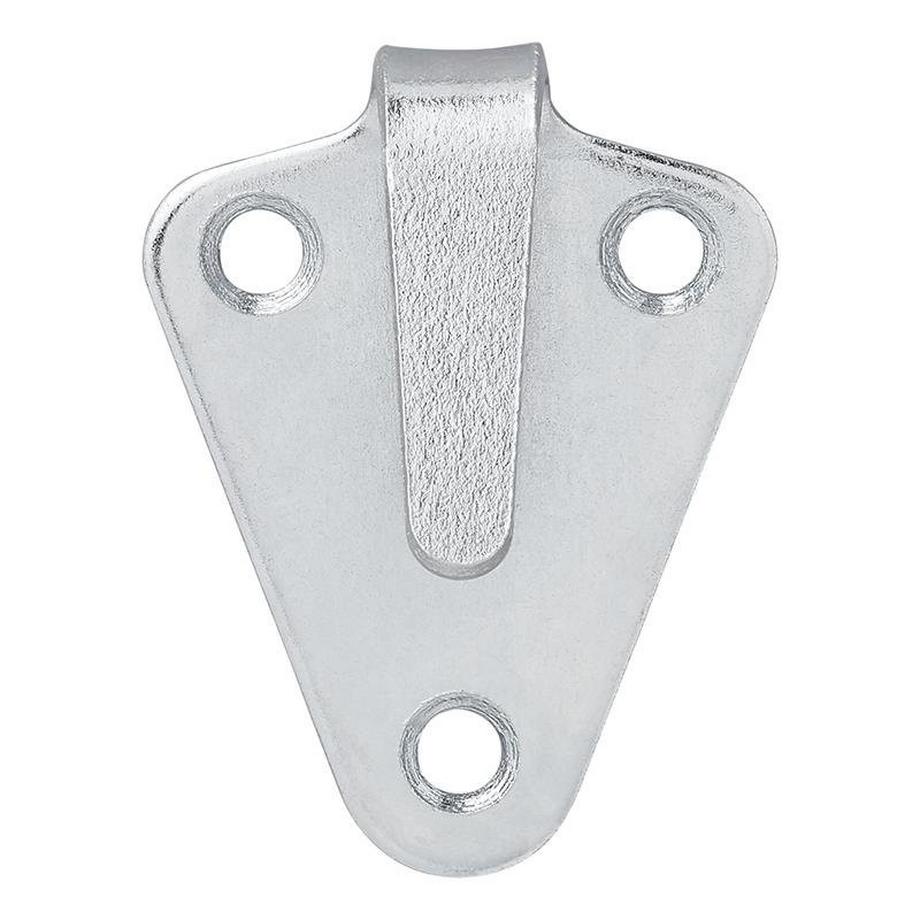 Pricenet Gancio per corda in metallo 40x45mm piegato 10 pezzi in blister  