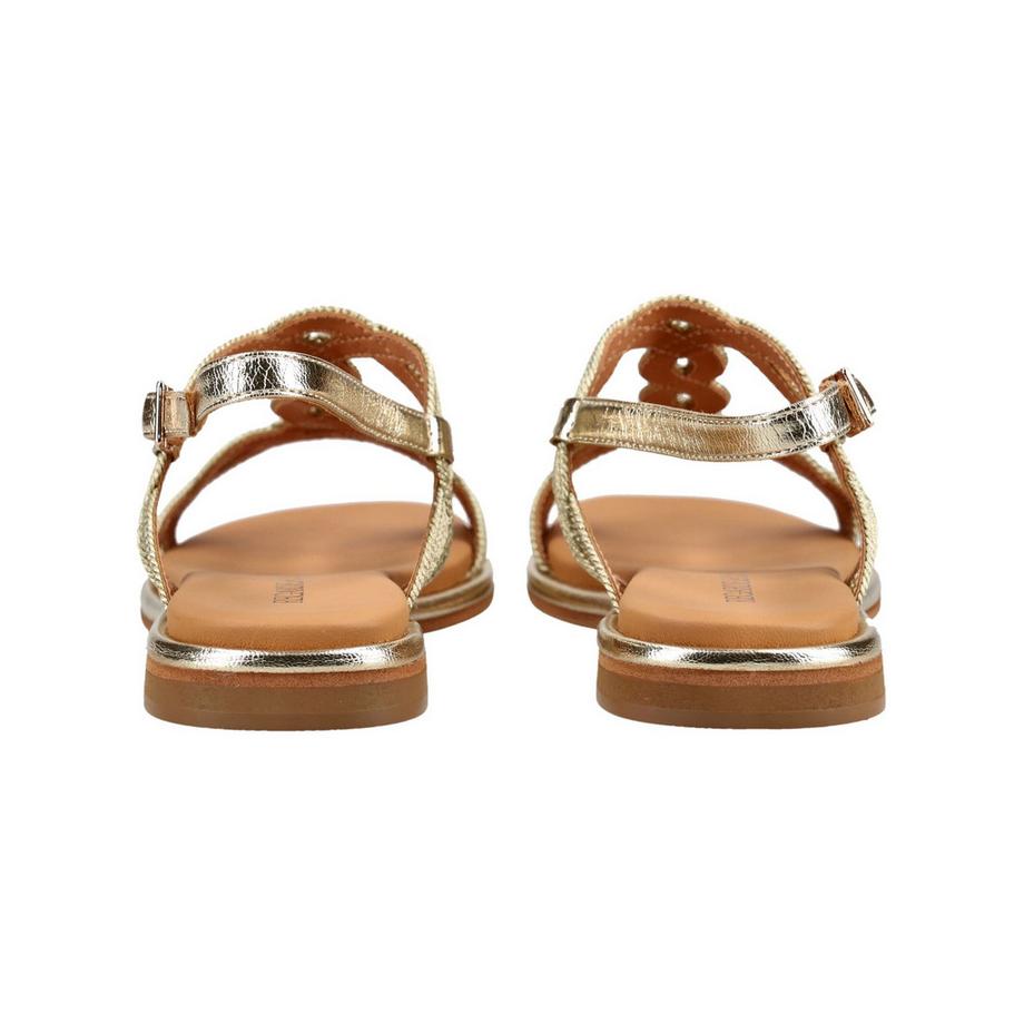 Regarde Le Ciel Flache Sandalen mit geflochtenen Riemen  