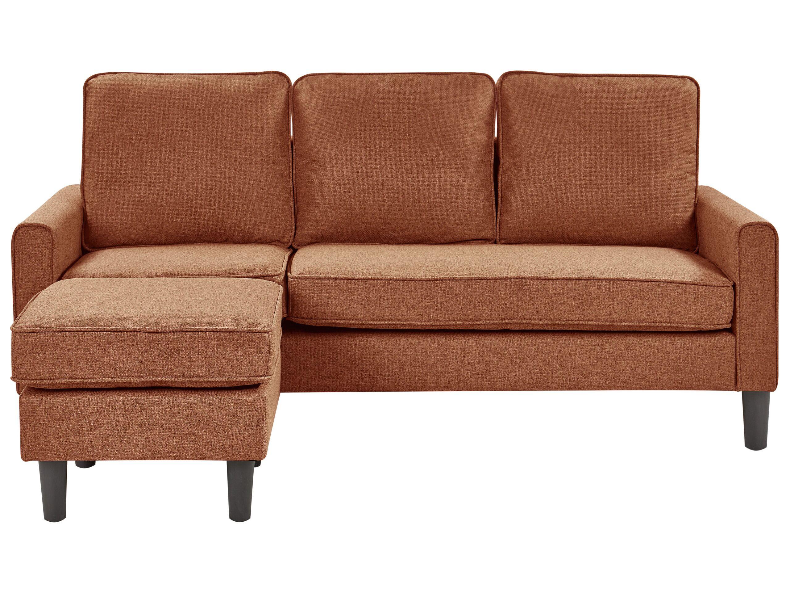 Beliani 3 Sitzer Sofa aus Polyester Industriell AVESTA  