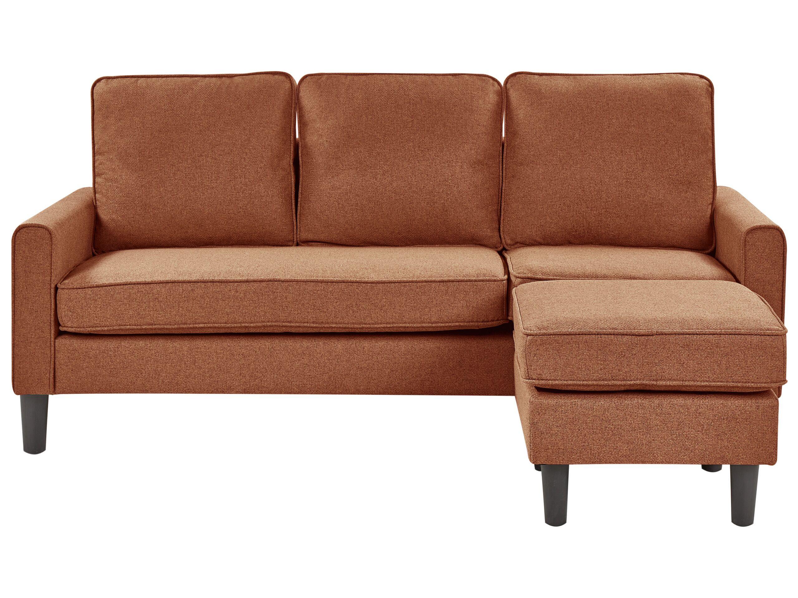 Beliani 3 Sitzer Sofa aus Polyester Industriell AVESTA  