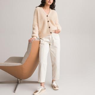 La Redoute Collections  Baskets en cuir métallisé 