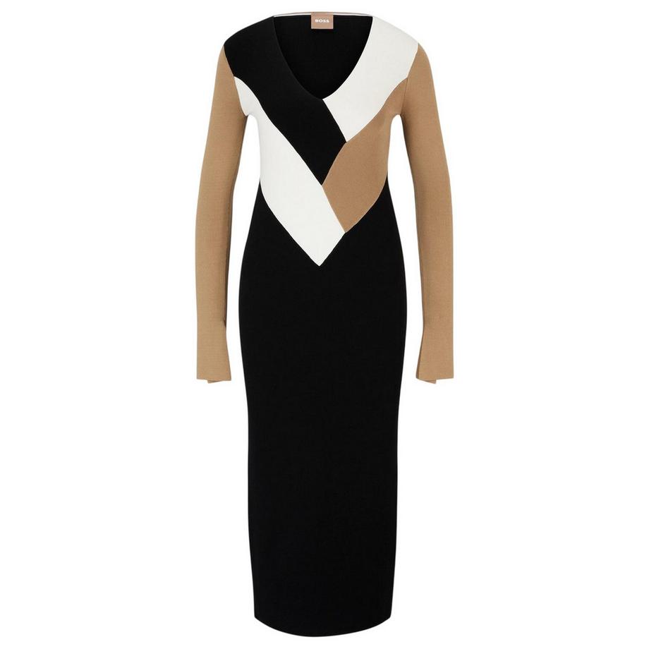 Florency Midikleid, Viskose, Schmal