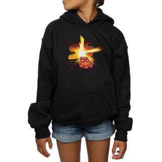 Disney  Sweat à capuche CARS LIGHTNING MCQUEEN BURST 