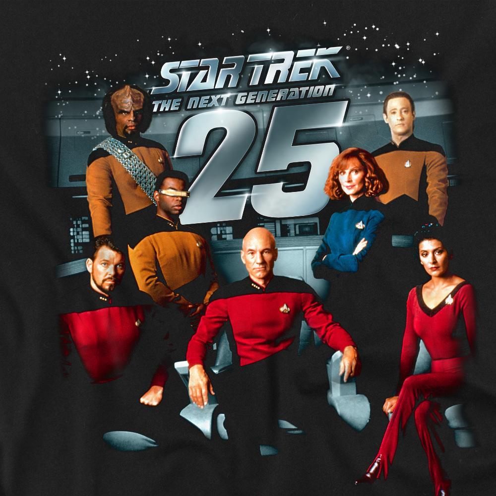 Star Trek Star Trek The Next Generation 25th Anniversary T-shirt à manches longues  