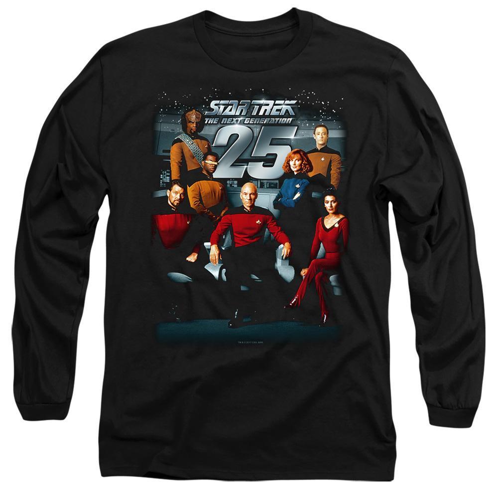 Star Trek Star Trek The Next Generation 25th Anniversary T-shirt à manches longues  
