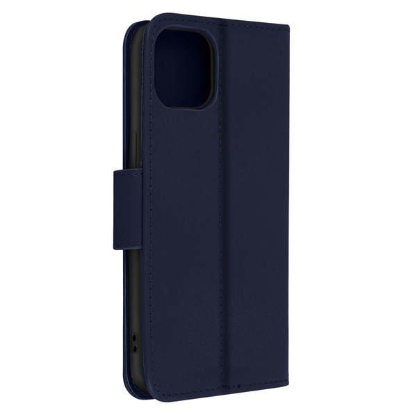 Avizar  Custodia in Pelle iPhone 14 blu 