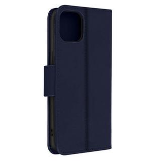 Avizar  Etui Folio Cuir iPhone 14 Bleu 