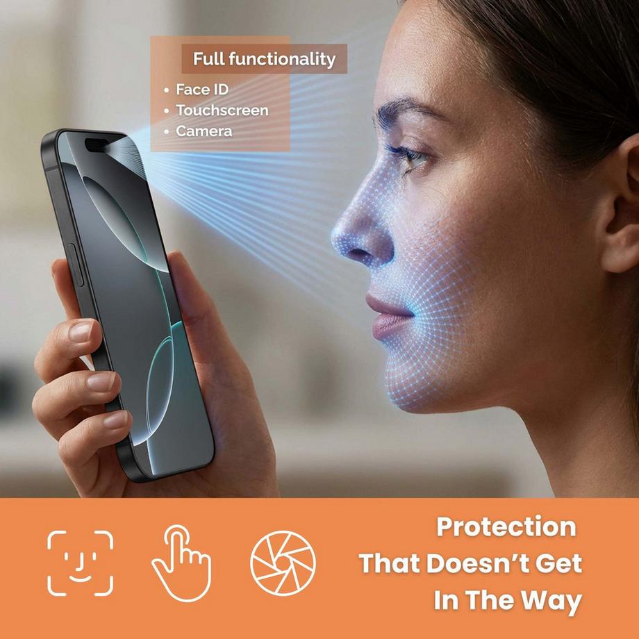 Cadorabo  iPhone 16 PRO Verre trempé film de protection d’écran 
