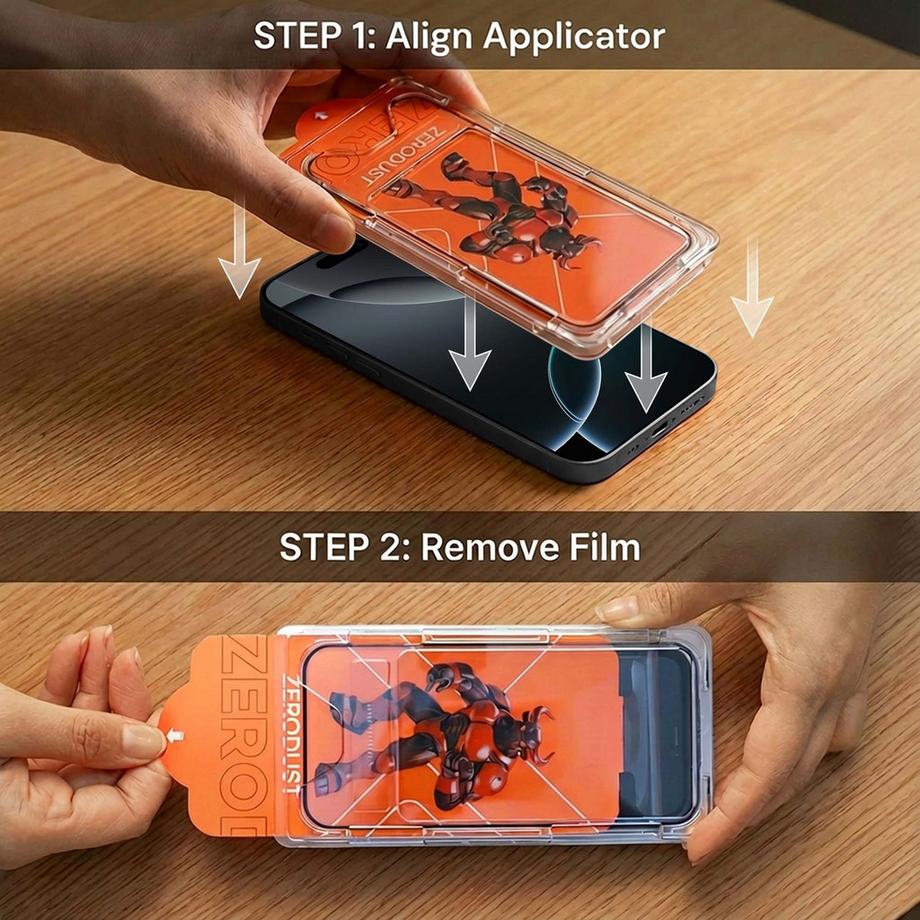 Cadorabo  iPhone 16 PRO Verre trempé film de protection d’écran 