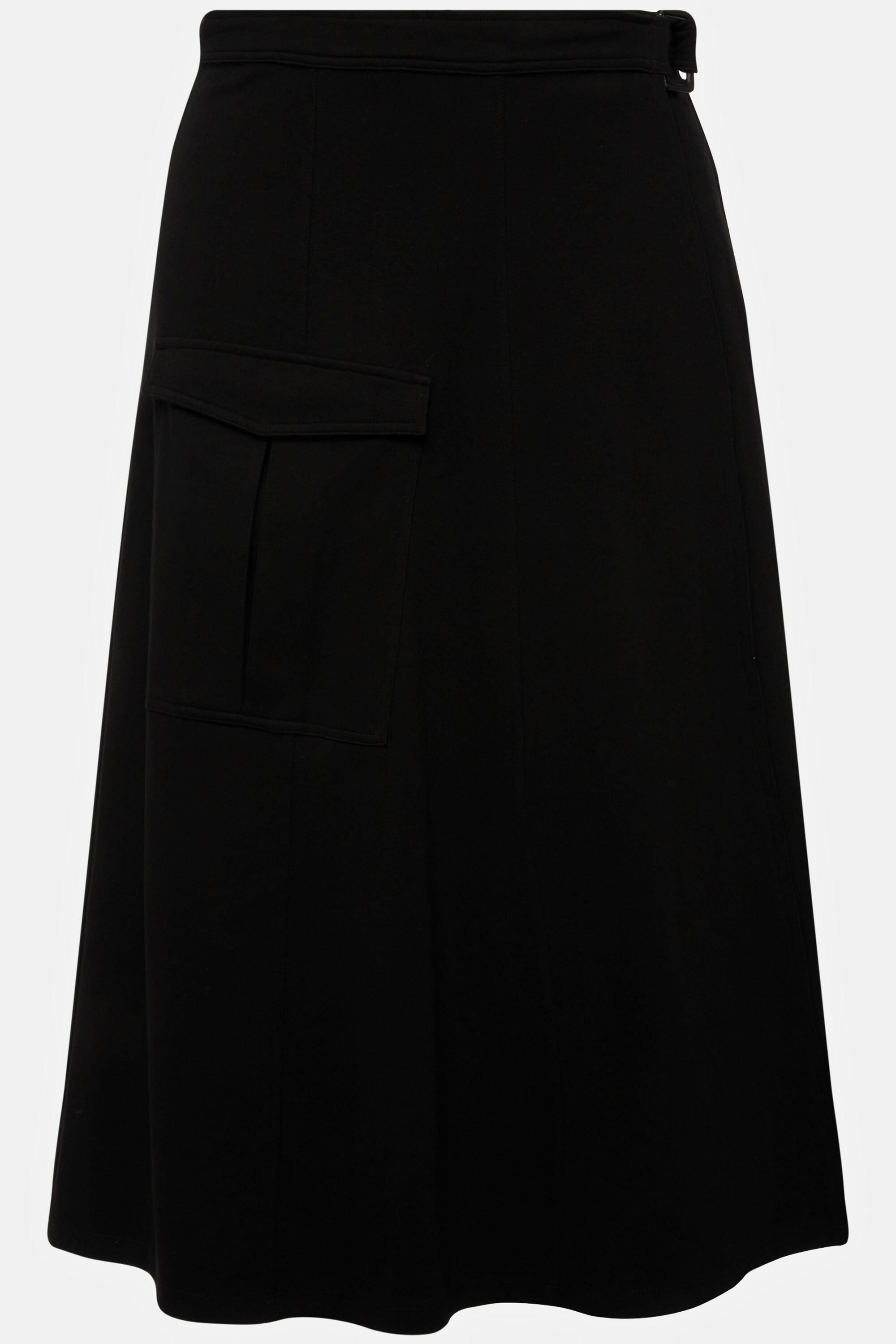 Ulla Popken Gonna a Portafoglio Punto di Roma Stile Utility  