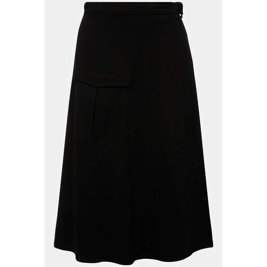 Ulla Popken Jupe Portefeuille Punto di Roma Style Utility  