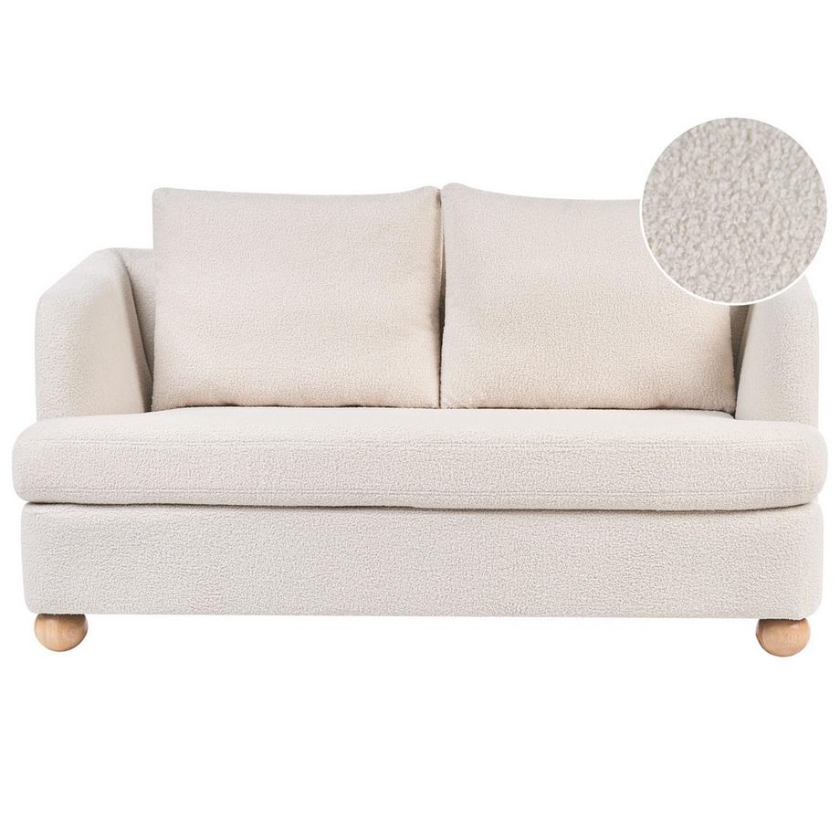 Canapé 2 places en Bouclé Scandinave RATTVIK