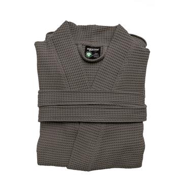 Waffelpique Bademantel