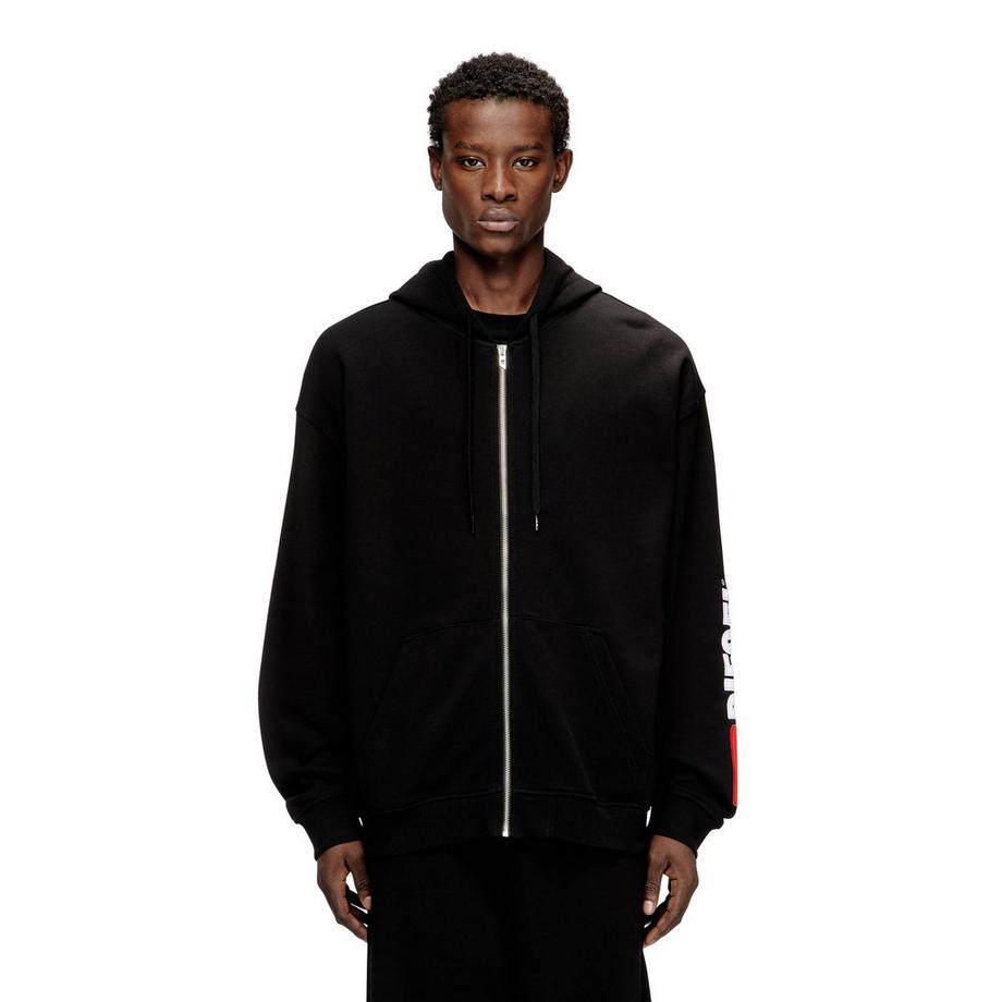 DIESEL Sweatjacke  Bequem sitzend-S-BOXT-HOOD-ZIP-DIV  