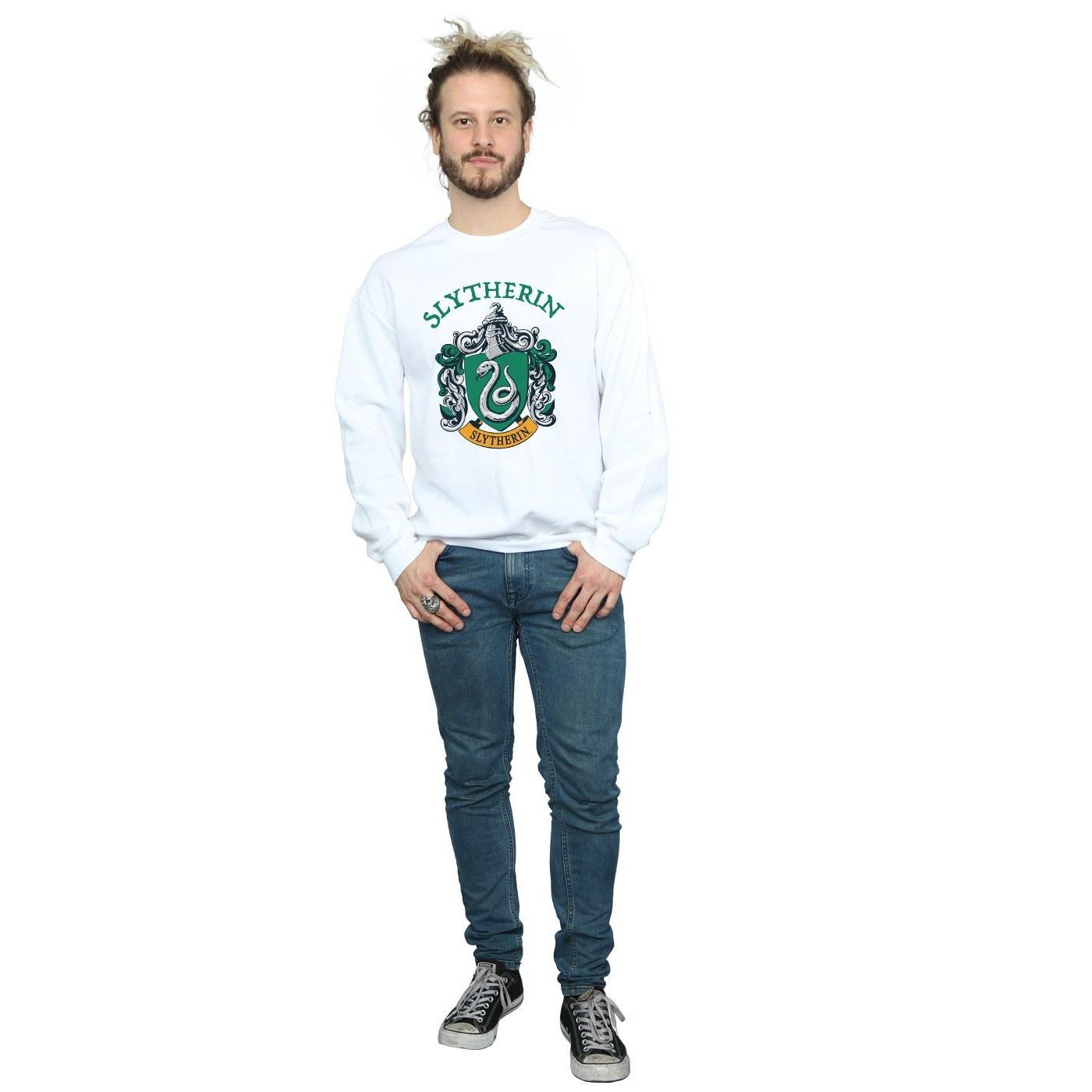 Harry Potter  Sweatshirt en coton à écusson de Serpentard 