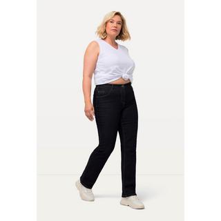 Ulla Popken  Jeans Mandy, gerade 5-Pocket-Form, Komfortbund, Stretch 