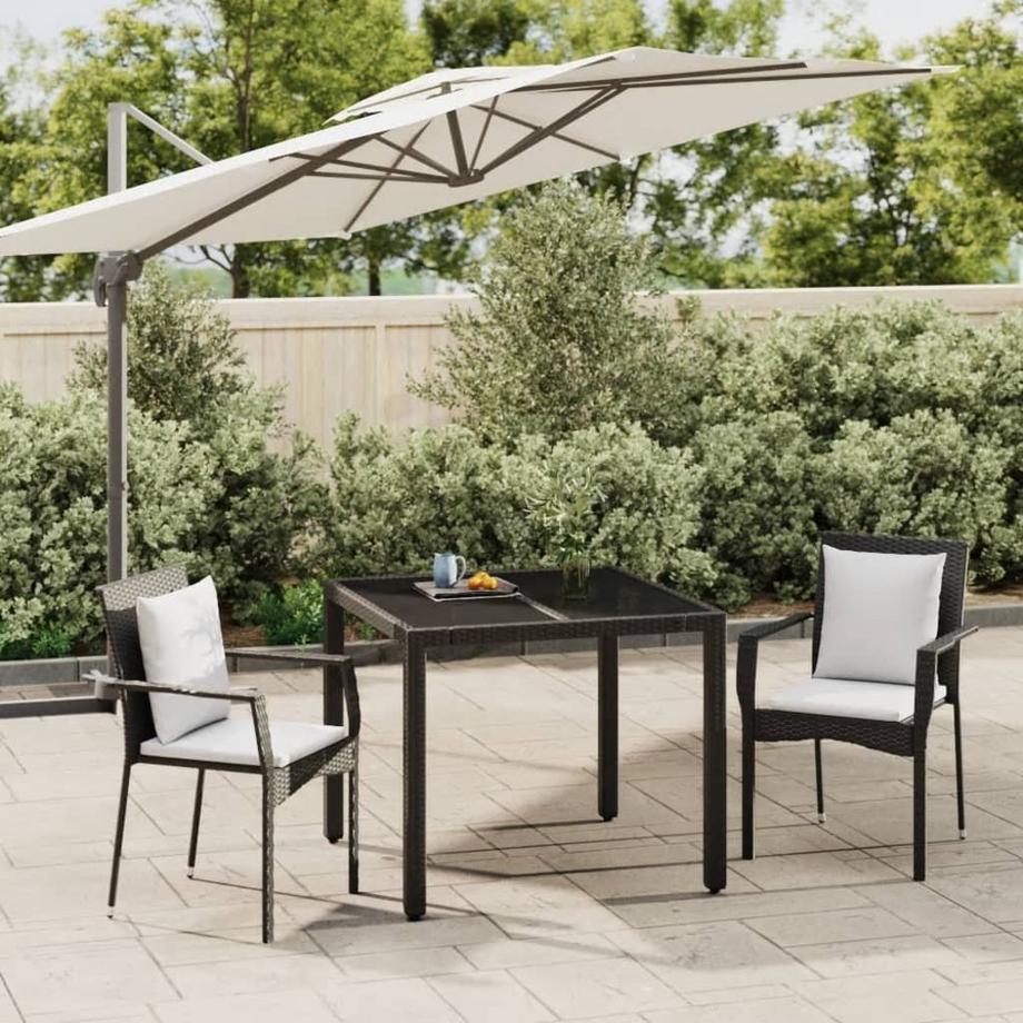 VidaXL set da pranzo da giardino Polirattan  