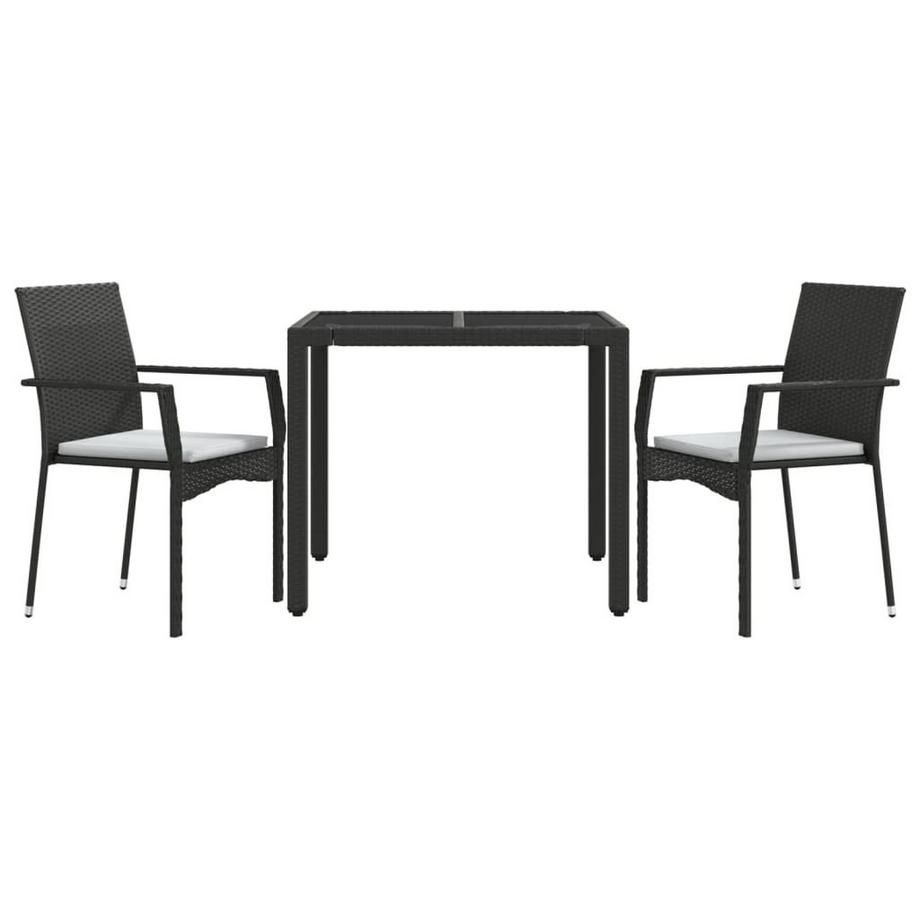 VidaXL set da pranzo da giardino Polirattan  