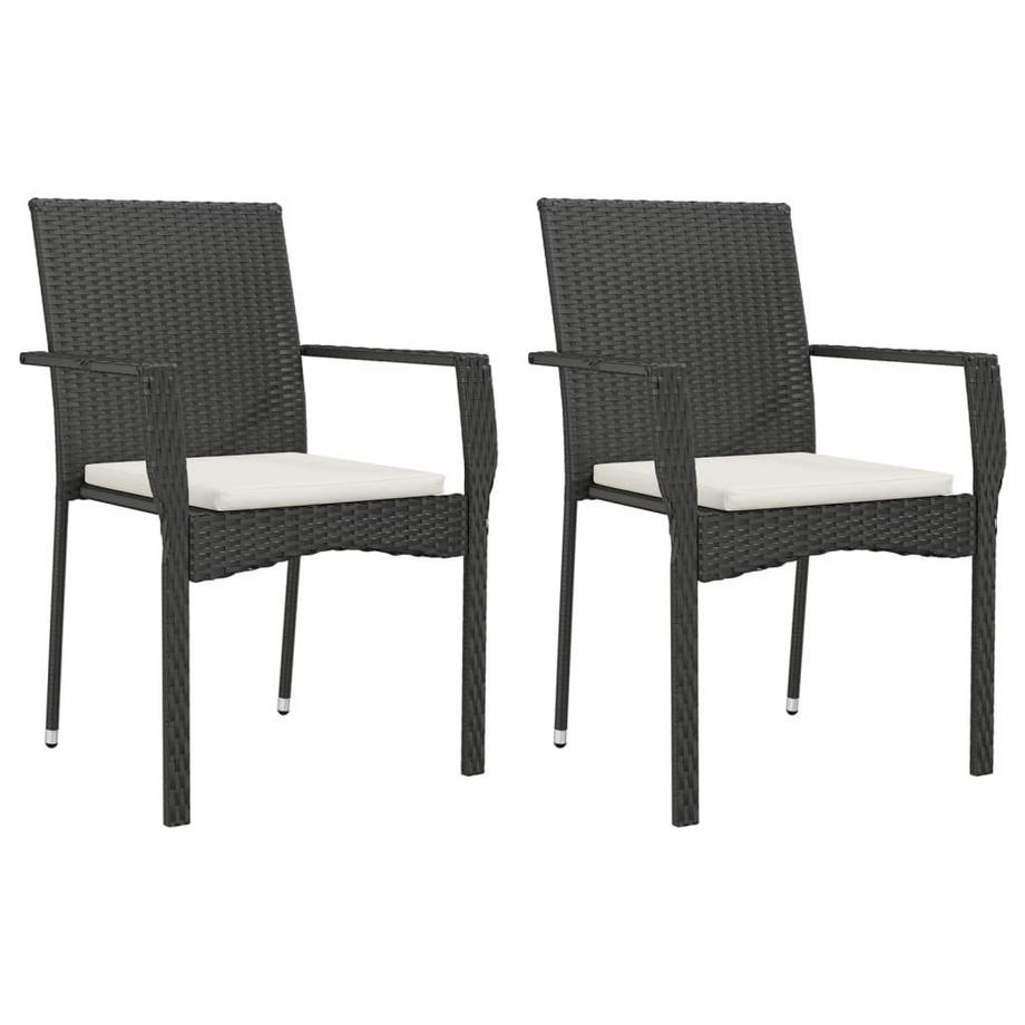 VidaXL set da pranzo da giardino Polirattan  
