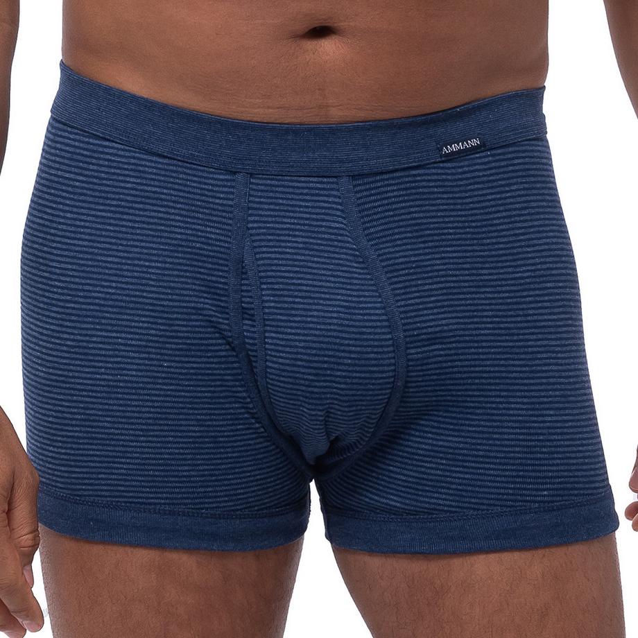 Ammann 3er Pack Feinripp Retro Boxershorts  