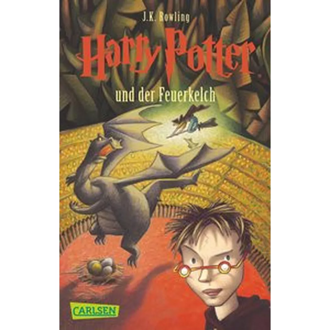 Carlsen - Harry Potter und der Feuerkelch (Harry Potter 4), Rowling, J.K./ Fritz, Klaus (Übersetzung), Multicolor