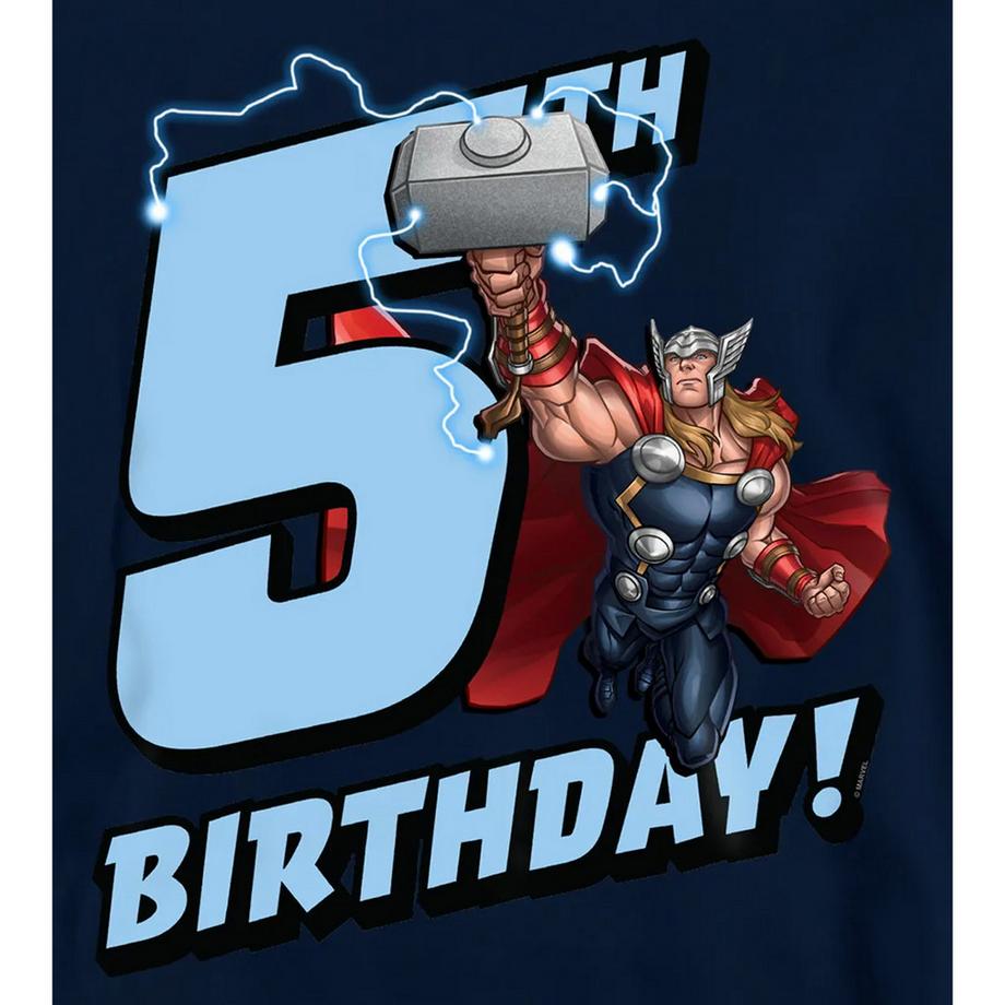MARVEL  Felpa Con Cappuccio 5° Compleanno Thor 