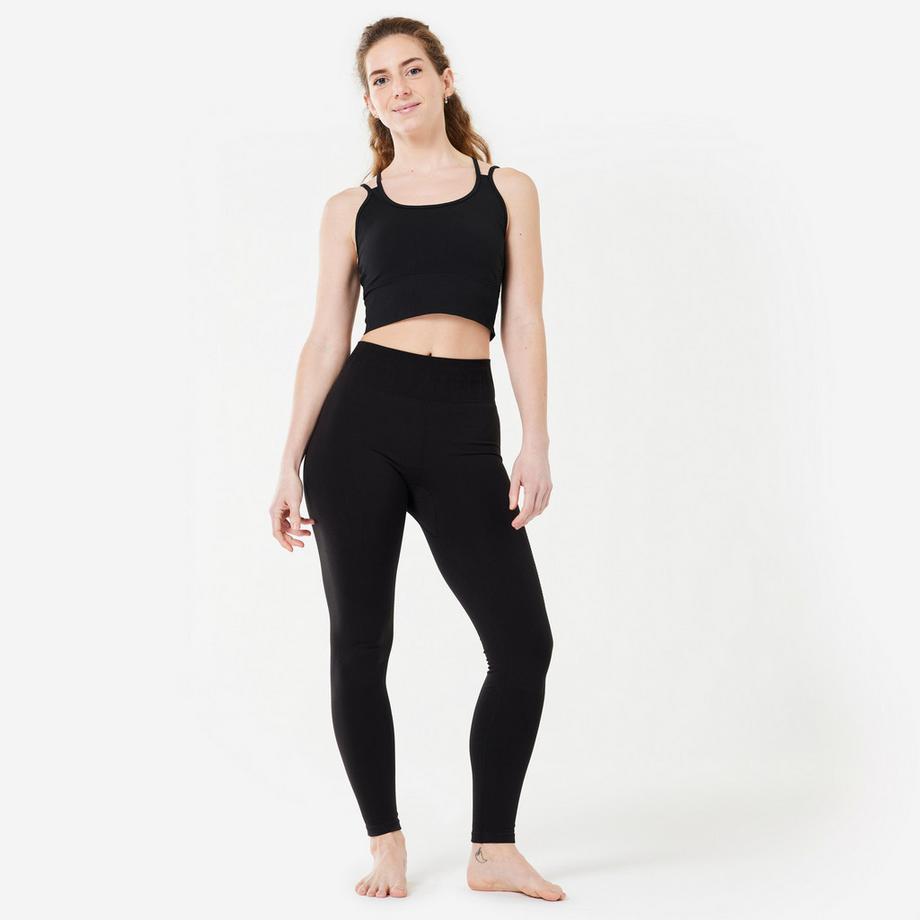 KIMJALY  Leggings yoga effetto seconda pelle vita alta 