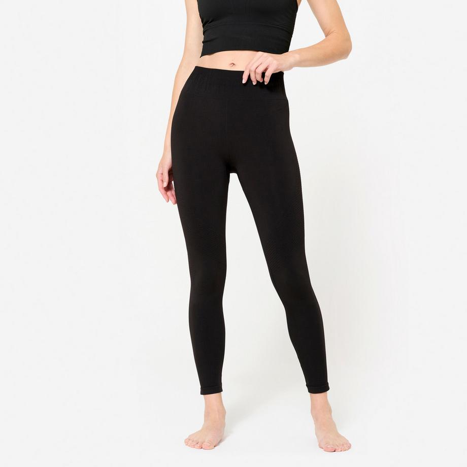 Leggings yoga effetto seconda pelle vita alta