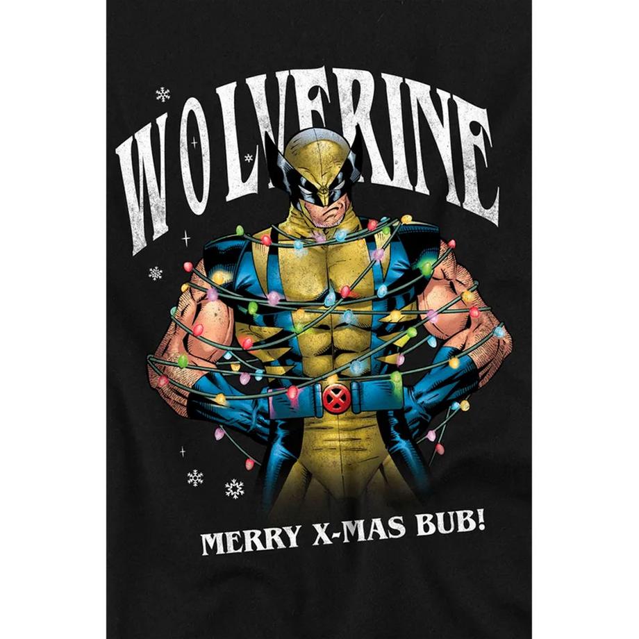 MARVEL T-Shirt Manches Longues Merry Xmas Bub  