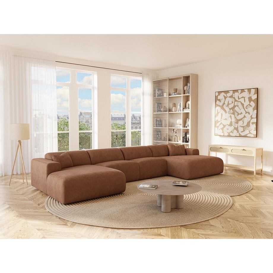 Vente-unique Canapé fixe 7 places POGNI  