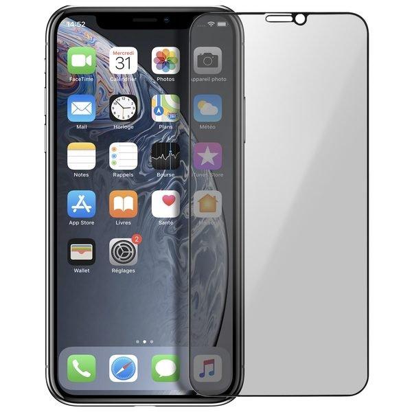 Avizar  Vetro Privacy iPhone XR Nero 