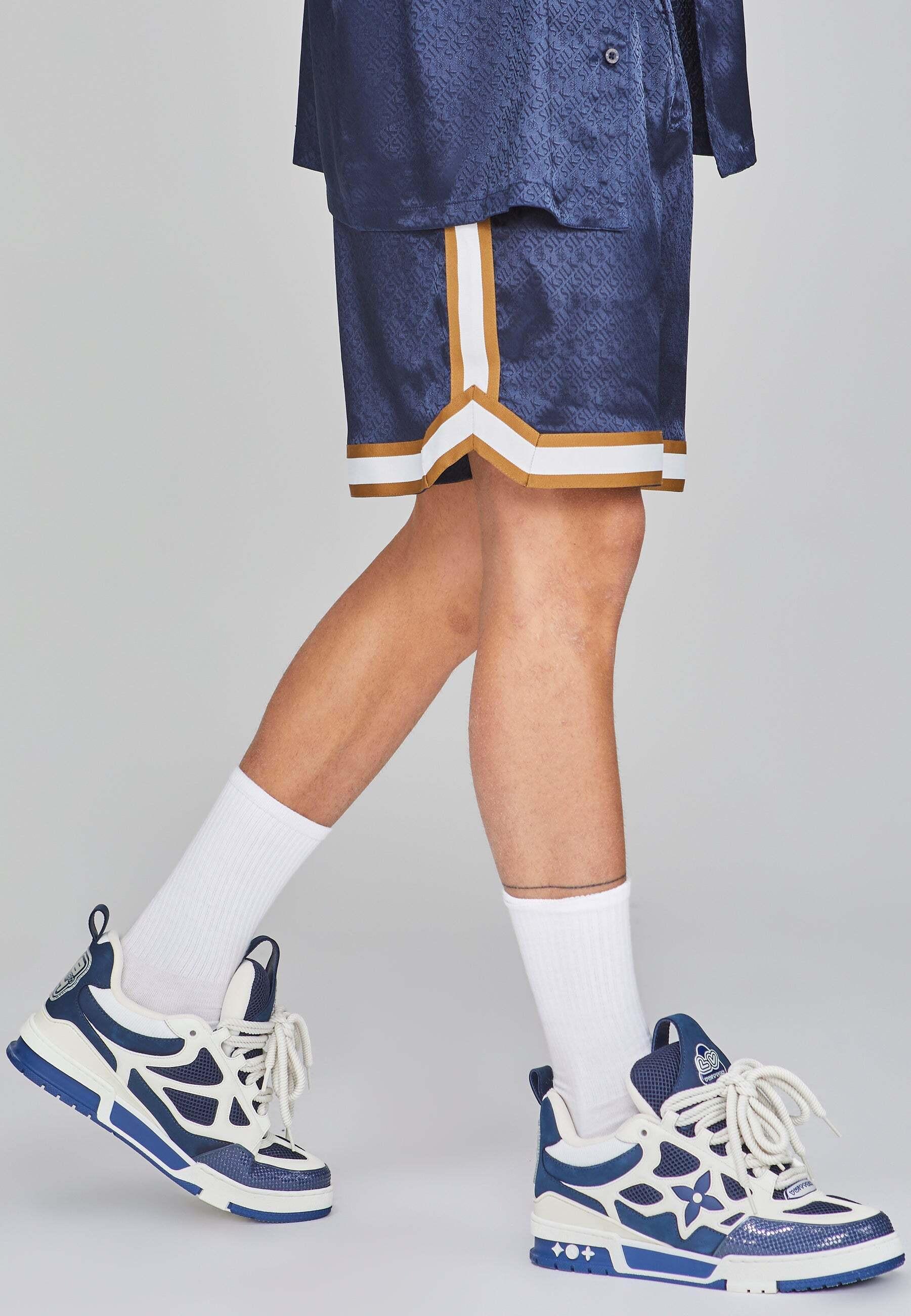 Sik Silk Resort Shorts Navy  