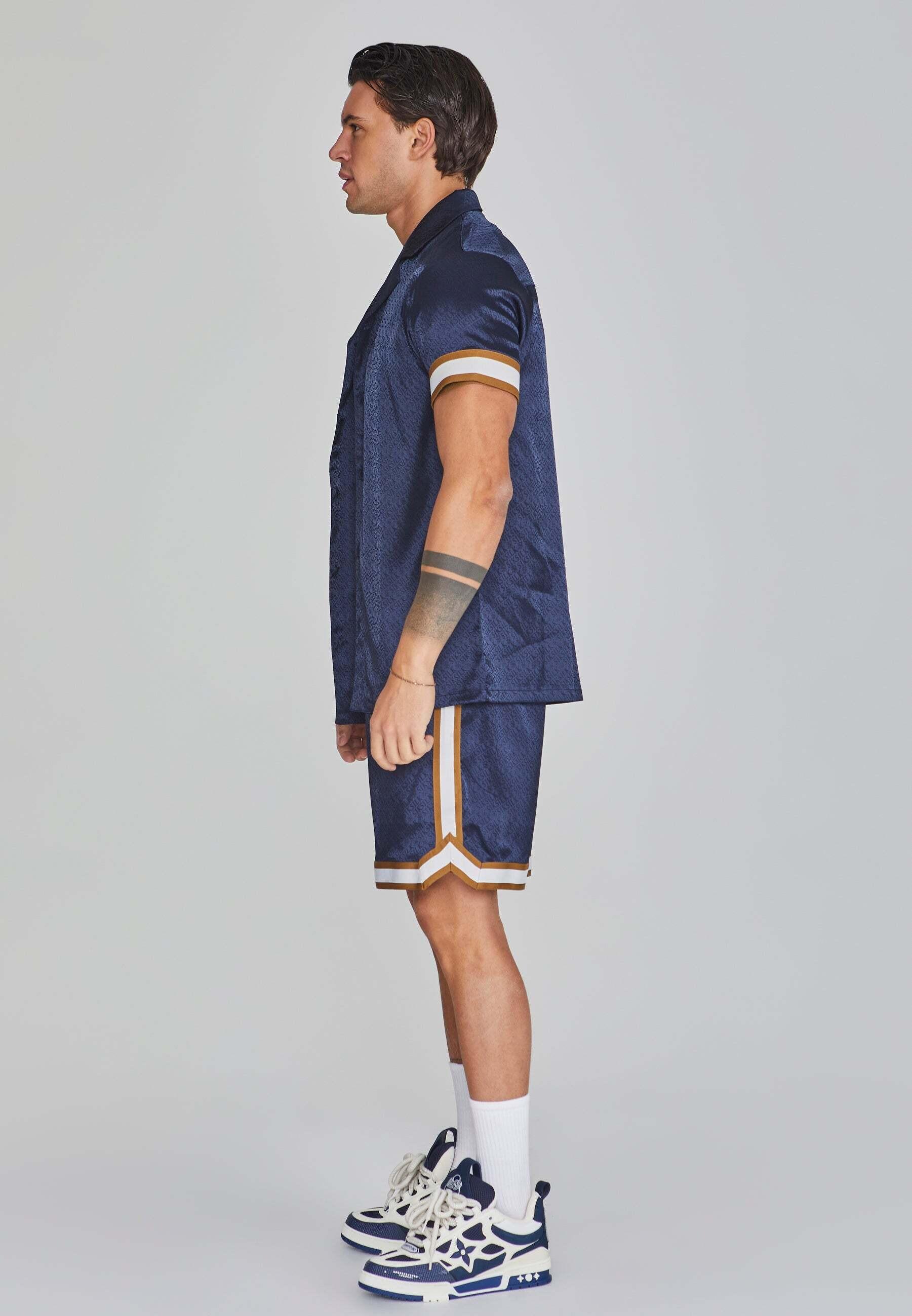 Sik Silk Resort Shorts Navy  