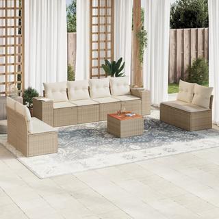 VidaXL Garten sofagarnitur poly-rattan  