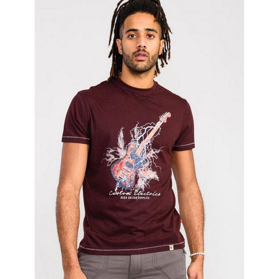 Duke Redbourn T-Shirt Imprimé Guitare  