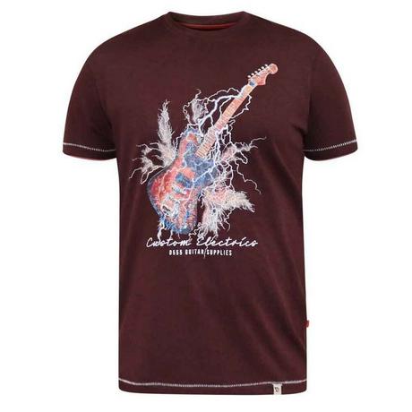 Duke T-Shirt mit Gitarren-Print  