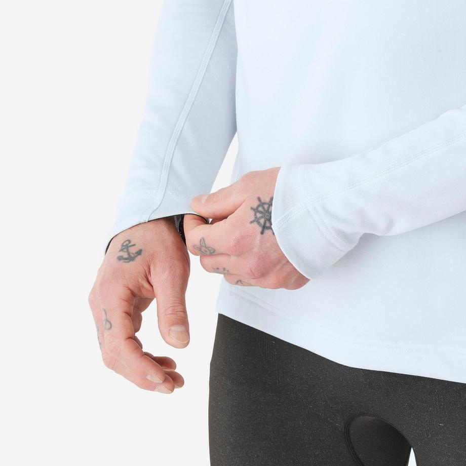 WEDZE  Funktionsshirt  warm 1/2-Reissverschluss Polyester 