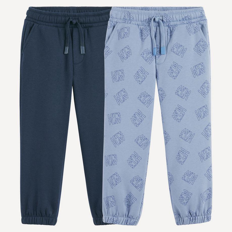 La Redoute Collections  Lot de 2 pantalons de jogging 